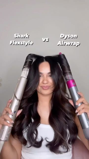 Shark Vs Dyson, Shark Air Styler, Dyson Air Wrap Vs Shark, Shark Flexstyle Tutorial, How To Use Shark Flexstyle, Shark Flex Style Curls, Shark Air Wrap Tutorial, Shark Flex Style Hair Tutorial, Shark Air Wrap