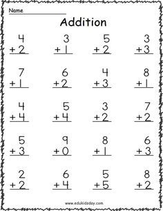 Math For Kindergarten Worksheets Numbers, Addition Worksheets For Kindergarten Free Printables, Addition For Kindergarten Activities, Year 1 Worksheets Free Printable, Addition Within 10 Worksheets, Kg 1 Worksheets Math, Fall Addition Worksheets Free, Math For Kindergarten Worksheets Free Printable, Math Addition Worksheets Kindergarten