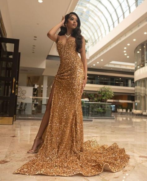 Sweet 16 Dresses Gold, Bronze Prom Dress, Gold Dress Long Classy, Gold Sweet 16 Dresses, Brown Prom Dresses, Gold Dresses Long, Gold Homecoming Dress, Dd Osama, Prom Inspiration