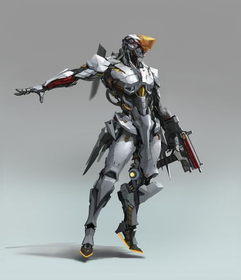 ArtStation - S.F SUIT concept, woong seok Kim Robot Suit, Futuristic Armor, Futuristic Armour, Bike Illustration, Mech Suit, Suit Of Armor, A Robot, Robot Design, Robots Concept