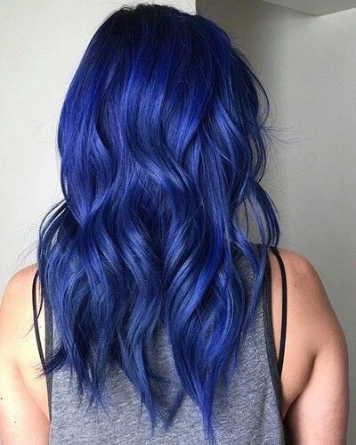 MUST READ: Blue & Purple Hair Color Trends Are Taking Over Instagram  #HairColor #HairTrends #BlueHair blue hair ombre, blue hair black girl, blue hair tips, blue hair pastel, blue hair highlights #HairColor #HairColorTrends #HolographicHair #HairDye hair color ideas, hair color ideas for brunettes, hair color ideas for blondes, hair color crazy Midnight Hair, Blue And Purple Hair, Blue Purple Hair, Peacock Hair, Loren Grey, Hair Colorful, Blue Ombre Hair, Dark Blue Hair, Strawberry Hair