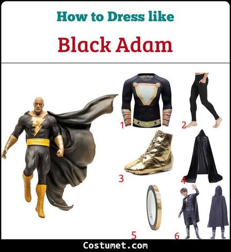 Black Adam Costume for Cosplay & Halloween 2022 Black Adam Comic Art, Black Cosplay Costume For Comic-con, Black Adam 2022, Black Adam Comics, Black Adam Injustice 2, Adam Black, Black Cloak, Forbes Magazine, New Line Cinema