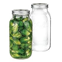 Preserving Apples, Homestead Crafts, Half Gallon Mason Jars, Gallon Mason Jars, How To Brew Kombucha, Fermented Pickles, Kitchen Storage Canisters, Large Mason Jars, Wide Mouth Mason Jars