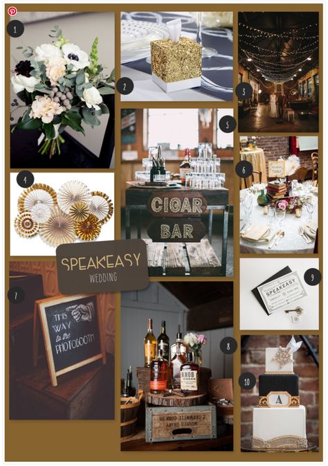 Speakeasy Wedding Reception, Speakeasy Wedding Theme, Peaky Blinders Wedding, Secret Speakeasy, Speakeasy Wedding, Roaring 20s Wedding, 20s Wedding, Smith Wedding, Wedding Aesthetics