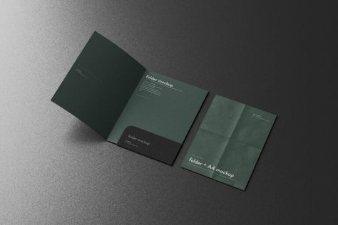 A4 size folder mock up Corporate Identity Mockup, Folder Mockup, Minimalist Stationery, Paper Mockup, Folder Design, Pocket Folder, Stationery Mockup, Psd Template Free, Free Photoshop