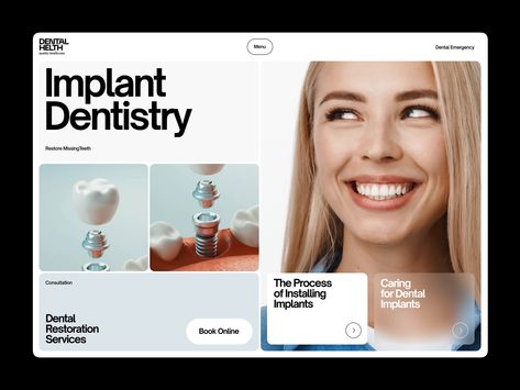 Clinic Website Design, Web Design Inspiration Layout, Healthcare Website, Medical Website Design, Dental Images, Website Design Inspiration Layout, Dental Website, Dental Tourism, Dental Emergency