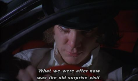 Clockwork Orange A Clockwork Orange Quotes, Clockwork Orange Quotes, Orange Quotes, A Clockwork Orange, Surprise Visit, Clockwork Orange, The Frame, Movie Quotes, Make Me Happy