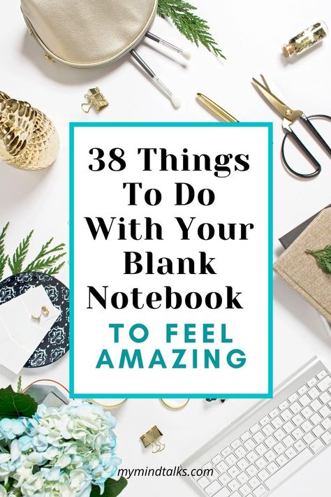 Empty Notebook, Plain Notebook, Creative Planner, Planner Art, Beautiful Notebooks, Blank Notebook, What To Write, Be More Productive, Blank Journal