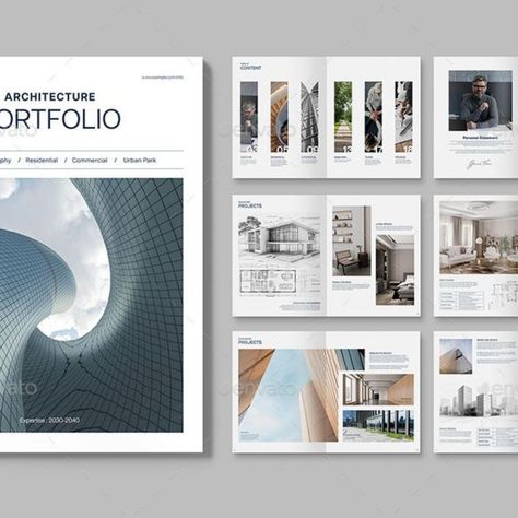 Architecture Portfolio Template Architectural Portfolio Portrait Layout, Architecture Magazine Layout Design, Architectural Portfolio Layout, Portfolio Layout Template, Indesign Portfolio Template, Architecture Portfolio Template, Architecture Portfolio Layout, Architecture Portfolio Design, Listing Presentation