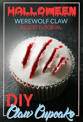 Blood Cupcakes, Werewolf Horror, Pasteles Halloween, Geek Food, Cheap Clean Eating, Halloween Treats For Kids, Kid Cupcakes, Halloween Food Treats, Diy Cupcakes