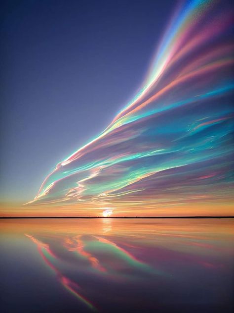 Natural Phenomena Aesthetic, Beautiful Sunset Pictures, Awsome Pictures, Calming Pictures, Rainbow Images, Wallpaper Earth, Rainbow Sky, Artsy Photos, Dreamy Landscapes