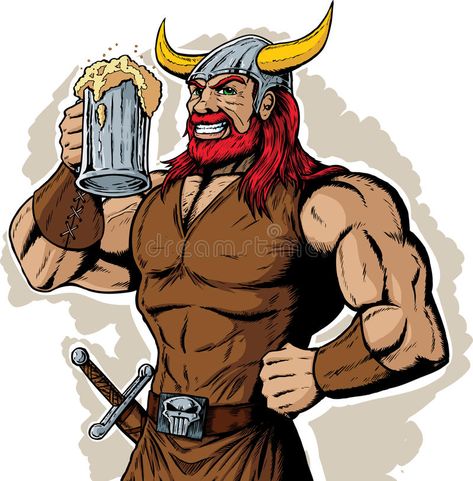 Drinking Viking stock illustration Viking Drawings, Vikings Beer, Viking Images, Viking Character, Viking Life, Viking Culture, World Religions, Rap Songs, Rap Battle