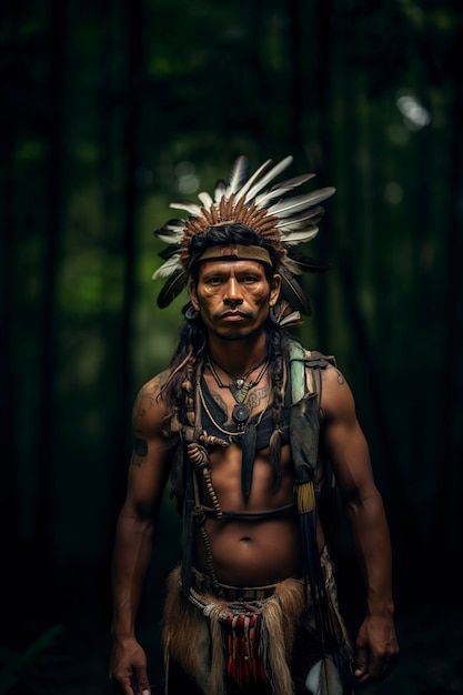 Amazon Forest, The Amazon Rainforest, Witch Doctor, Rain Forest, Amazon Rainforest, The Amazon, Premium Photo, Witch, Forest