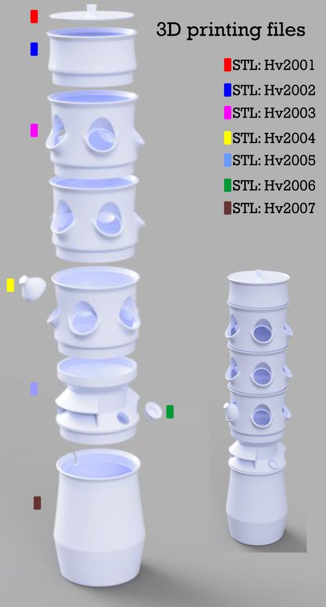 Hydroponic/ Aeroponic tower 2.0 Hydroponic Towers, Hydro Garden, Aeroponic Tower, Hydroponic Tower, Grow Tower, Hydro Gardening, Green Leafy Vegetables, Fantastic World, Hydroponic Farming