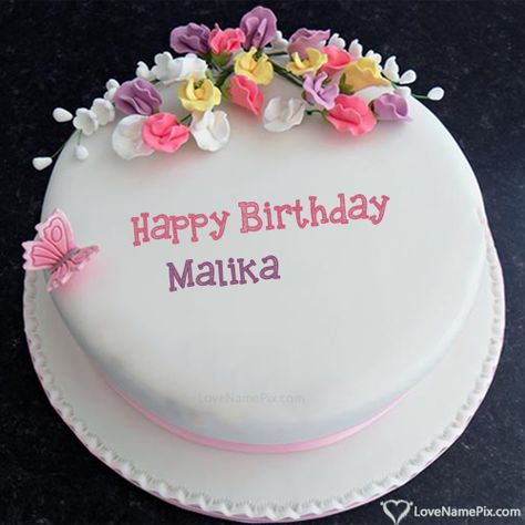 Malika Name Picture - Birthday Cake Images With Wishes Birthday Cake For Brother, Birthday Cake Images, Birthday Cake Write Name, Online Birthday Cake, Birthday Cake For Boyfriend, Birthday Cake Writing, Cake For Boyfriend, Birthday Wishes With Name, Cake With Name