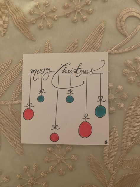 Homemade Christmas Card, Homemade Christmas, Christmas Card, Washer Necklace, Christmas Cards, Christmas