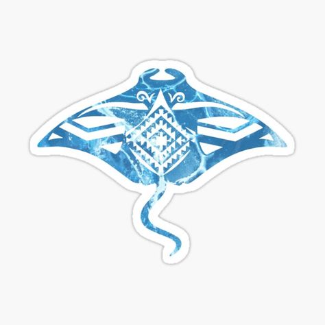 Moana Stingray Stickers | Redbubble Moana Stingray, Senior Jacket Stickers, Moana Stickers, Hawaiian Room, Movie Treats, Senior Jackets Patches, Lion Sticker, Festa Moana Baby, Spotted Eagle Ray