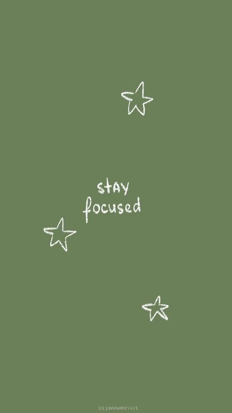 Stay Off Your Phone Wallpaper, Study Motivation Green Aesthetic, Work Focus Wallpaper Iphone, Green Study Aesthetic Wallpaper, Green Study Motivation, Green Studying Aesthetic, Stay Focused Aesthetic, Green Study Wallpaper, Focus Lockscreen