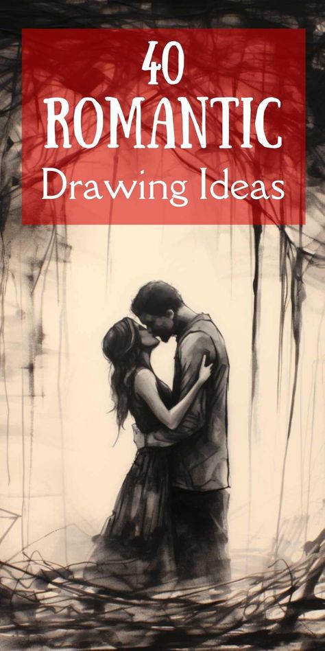 Fuel your creativity with 40+ Romantic Drawing Ideas and FREE Printable Heart Templates! Whether you're an experienced artist or just starting out, these diverse drawing ideas offer a delightful way to express love and romance. From whimsical themes to heartfelt designs, these romantic drawing ideas are perfect for capturing the spirit of romance and celebration. #RomanticDrawingIdeas #FreePrintableHeartTemplates #CreativeInspiration Love Artwork Romantic Drawing, Romantic Sketches Easy, Heartfelt Drawings, Romantic Drawings Of Couples Sketches, Two Lovers Drawing, Romance Drawing Couple, Drawing Of Couples, Drawing About Love, Sketches Of Love Couples