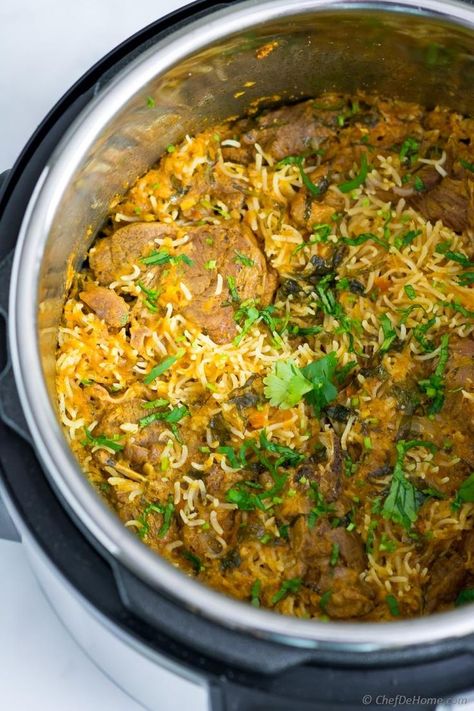 Philips All In One Cooker Recipes, Pressure Cooker Lamb, Kangaroo Recipe, Herb Rice, Lamb Curry Recipes, Rice Instant Pot, Curry With Rice, Yogurt Curry, Chicken Recipes For Two