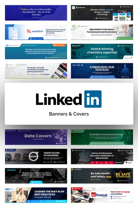 Professional Linkedin Banners for your personal profile Corporate Linkedin Banner Design, Linked In Header Design, Linked In Cover Photo Professional, Linkedin Company Banner, Linked In Cover Design, Linkedin Background Banner Professional Business, Creative Linkedin Banner Design, Linkedin Design Ideas, Banner For Linkedin Profile