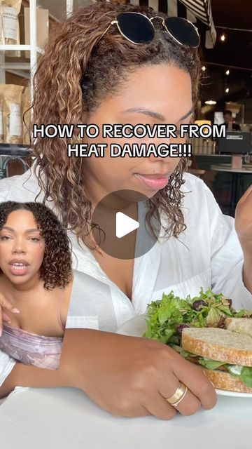 How To Bring Back Damaged Curls, How To Get My Curls Back, How To Get Curls, Big Chop Curly Hair, Damaged Curly Hair, Heat Damaged Hair, Curls Hair, Big Chop, Curly Hair Routine