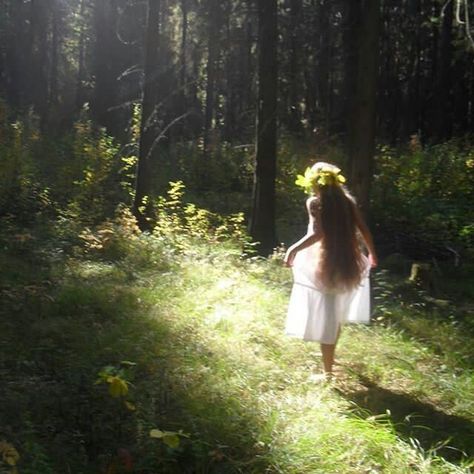 Long Hair, A Woman, Walking, Hair, White