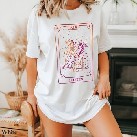 Lesbian Shirt Lesbian Pride Subtle Lesbian Wlw Sapphic Shirt Lavender Menace Lesbian Fashion Subtle Pride Gay Clothes Pride Merch Tarot Card - Etsy Lesbian Tarot, Gay Clothes, Lavender Menace, Lesbian Shirt, Lesbian Shirts, Lesbian Fashion, Gay Outfit, Pride Merch, Tarot Card