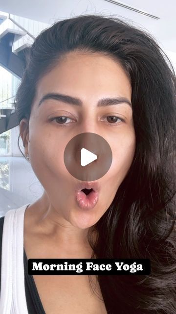 Face Yoga Step By Step, Face Yoga Morning Routine, Best Face Exercises, Face Shape Exercise, Face Yoga Before And After, Face Workout Exercises, Face Stretches, Face Exercises To Slim Face, Exercise For Face