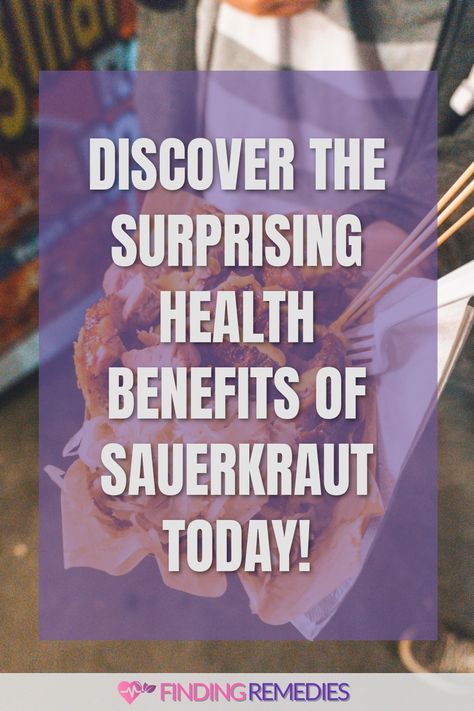 Discover the Surprising Health Benefits of Sauerkraut Today! Cooking Sauerkraut, Improve Immune System, Fruit Health Benefits, Fruit Benefits, Improve Heart Health, Reduce Cholesterol, Nutrient Dense Food, Beneficial Bacteria, Overall Health