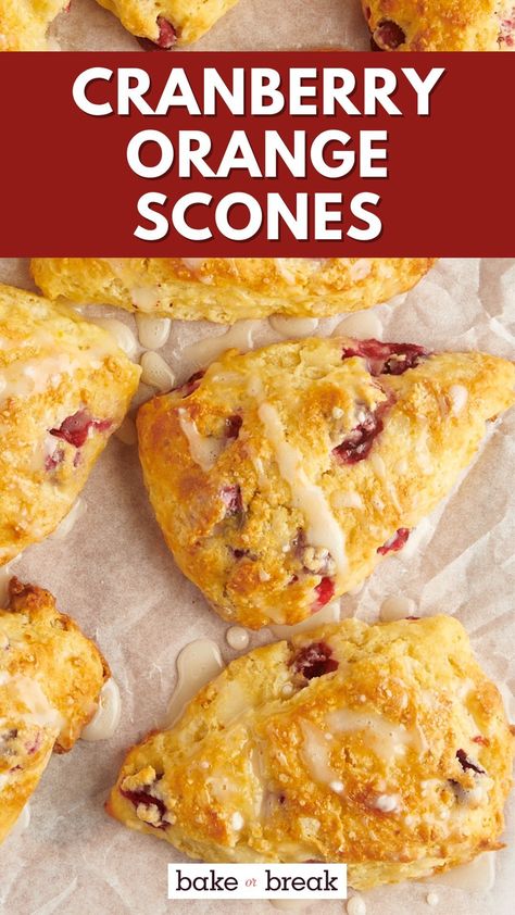 Dried Cranberry Orange Scones, Cranberry Orange Scones Recipe, Tender Scones, Orange Cranberry Scones, Citrus Tart, Breakfast Scones, Baked Recipe, Prayer Breakfast, Cranberry Orange Scones