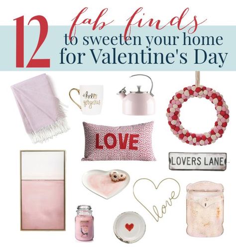 Valentines Day Decor Finds (The Tuesday Ten) Valentines Day Decor Modern, Mid Century Modern Valentines Decor, Valentines Day Decorations Living Room, Simple Valentine’s Day Decor, Glam Valentines Day Decor, Valentines Mantle Decor With Tv, Subtle Valentines Decor, Bathroom Valentines Decor, Valentines Day Bathroom Decor