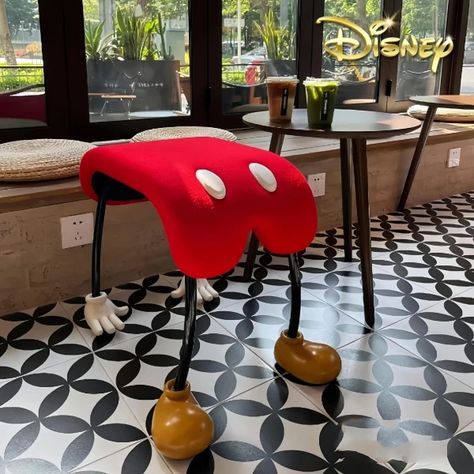 Just found this amazing item on AliExpress. Check it out! $573.59 | Cartoon Disney Mickey Mouse Chair Creative Mickey Pant Bedside Table Resin Shoe Exchange Stool Nordic Mini Table Home Decoratio Mickey Mouse Chair, Table Resin, Boy Girl Bedroom, Girls Bedroom Decor, Cartoon Disney, Mini Table, My Place, Disney Cartoons, Disney Mickey Mouse