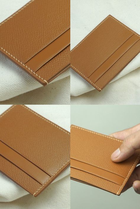 Easy Way To Make Card Holder | Free PDF Pattern | DIY | Tutorial Card Case Pattern, Cardholder Pattern Free, Card Holder Wallet Pattern, Leather Craft Ideas Free Pattern, Diy Card Holder Wallet Free Pattern, Leather Card Case Pattern, Diy Card Wallet Pattern, Leather Card Wallet Pattern Free, Leather Card Holder Pattern Pdf Free