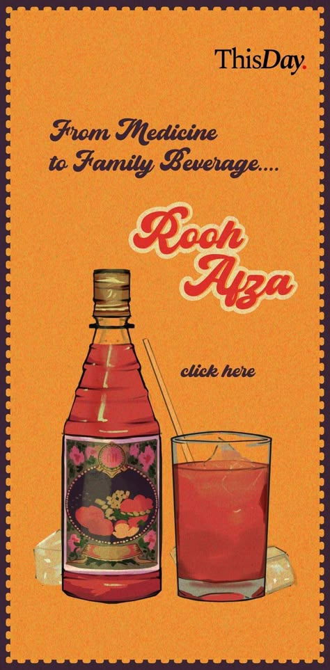 Rooh Afza, Vintage Food Posters, Pakistan Art, Pakistani Art, Digital Illustration Tutorial, Water Aesthetic, Indian Art Gallery, Summer Illustration, Indie Art