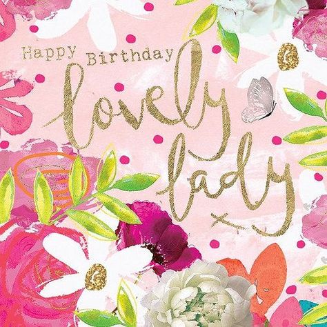 Birthday Quotes : Happy Birthday Lovely Lady x | via OMG Quo… | Flickr #happybirthdayquotes Happy Birthday Beautiful Lady, Happy Birthday Lovely Lady, Happy Birthday Humorous, Happy Birthday Lovely, Happy Birthday For Her, Happy Birthday Woman, Happy Birthday Beautiful, Happy Birthday Pictures, Birthday Blessings