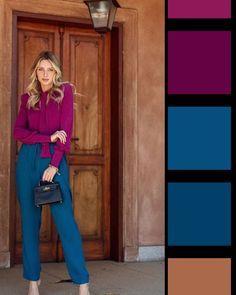 Neutros e neutros coloridos on Pinterest Color Mixing Outfits, Autumn Color Palette Fashion, Deep Winter Palette, Deep Winter Colors, Color Outfits, Colour Combinations Fashion, Color Combos Outfit, Color Blocking Outfits, Color Combinations For Clothes