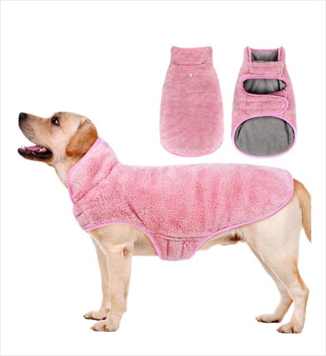 MALIER REVERSIBLE WEATHER COATS DOG CLOTHES WINDPROOF Dog Jackets Winter, Dog Cold, Cold Weather Dogs, Snow Dog, Fleece Dog Coat, Dog Clothes Diy, Dog Winter, Dog Winter Clothes, Dog Winter Coat