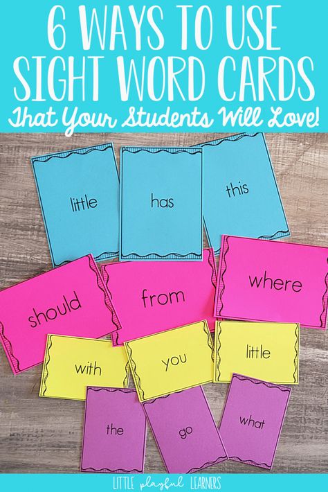 Editable Sight Word Cards, Learning To Read Games, Free Sight Word Games, Basic Sight Words, Sight Word Centers, Sight Word Fun, Phonemic Awareness Activities, Sight Word Cards, Teacher Freebies