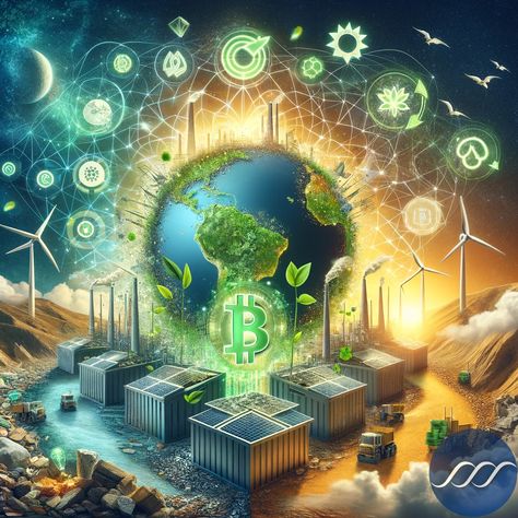 Environmental concerns linked to Bitcoin mining are driving innovation towards a greener footprint. Efforts are underway to make mining more sustainable, using renewable energies and improving energy efficiency. 🌱⚡  #GreenBitcoin #Sustainability #btc Renewable Energy Design, Green Footprints, Environmental Concerns, Energy Conservation, Wealth Management, Bitcoin Mining, Renewable Energy, Energy Efficiency, Sustainability