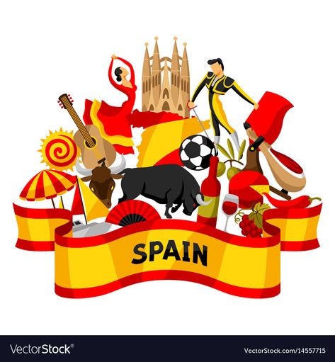 Spain Background, Spanish Flags, Spain Flag, Spain Culture, Spain Design, Spanish Culture, Hispanic Heritage Month, Instagram Highlight Icons, Background Patterns