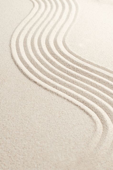 Sand wave nature textured background in wellness concept | free image by rawpixel.com / Chanikarn Thongsupa Zen Background, Zen Sand, Zen Wallpaper, Zen Aesthetic, Image Zen, Sea Texture, Zen Pictures, Garden Background, Japanese Nature