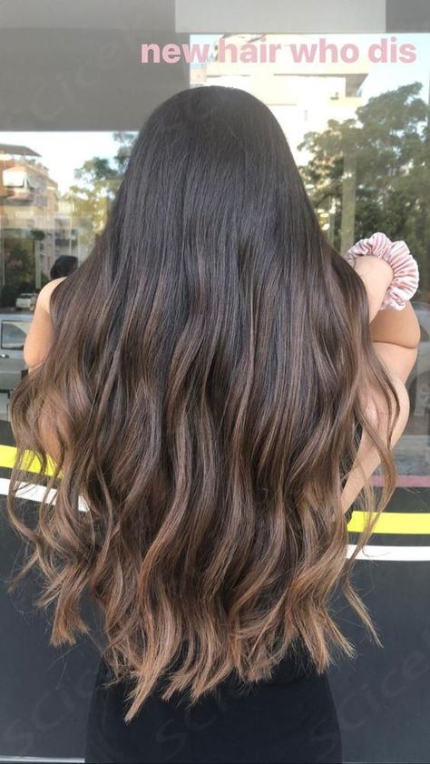 sombre ombre balayage long brown hair Dark Balayage Ombre, Long Hair Balayage Dark, Dark Color Ombre Hair, Golden Brown Hair Ombre, Dark To Light Brown Hair Ombre, Straight Hair Ombre Brown, Dark Brown Hair Fade To Light Brown, Highlighted Ends Of Hair Dark Brown, Hair Color At The End Of Hair