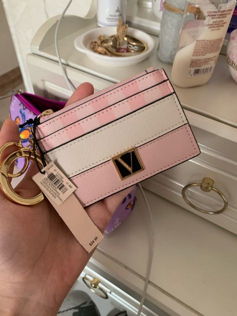 Victoria’s Secret Wallet, Victoria Secret Card Holder, University Wishlist, Vs Wallet, Victoria Secret Wallet, Secret Wallet, Fancy Bags, Victoria Secrets, Lulu Lemon