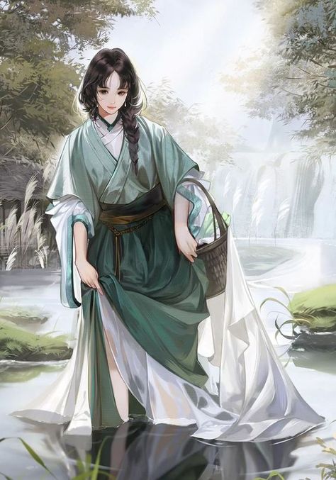 Say Nothing, Chinese Art Girl, China Art, Digital Art Girl, Told You, Chinese Art, 그림 그리기, Asian Art, Character Design Inspiration