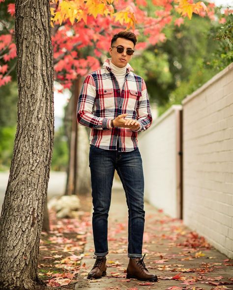 Blake Scott on Instagram: “Fall vibes in full effect! // Hope everyone has an amazing Friday!  #BlakeScott #Tgif #Mensfashion  Boots: @thursdayboots  Denim:…” Blake Scott, Tgif, Fall Vibes, Boots, On Instagram, Instagram