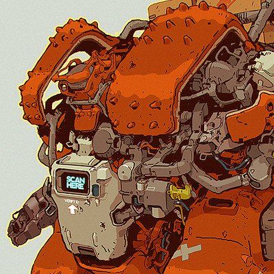 ArtStation - Brian Sum Brian Sum, Robot Mechanics, Mech Robot, Mech Art, Mech Design, Robot Illustration, Cool Robots, Arte Robot, Robot Concept