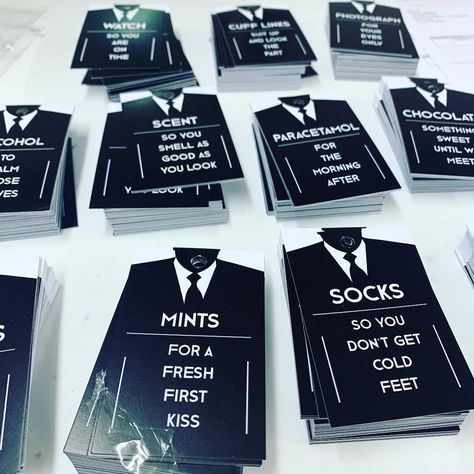 @realuniqueuk shared a photo on Instagram: “Our Groom Survival Kit Tags are perfect for making a hamper for your husband on your wedding morning. Add your own personal touches with…” • Mar 3, 2019 at 9:11am UTC Groom Survival Kits, Make Your Own Hamper, Groom To Be, Wedding Morning, Morning Wedding, Groom Gift, Graphic Design Tutorials, First Kiss, Survival Kit