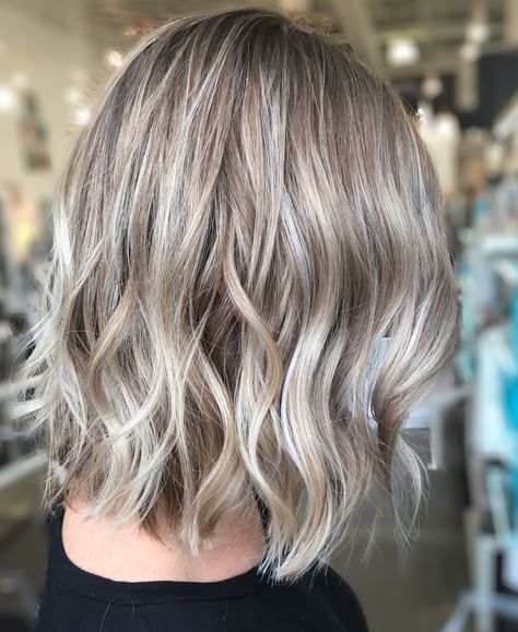 Added lowlights using @pulpriothair #faction8 #pulpriothair #hairbynataliejean Mushroom Ash Blonde Hair, Ashy Beige Blonde Hair, Ashy Blonde Hair With Lowlights, White Blonde Hair With Lowlights, Adding Lowlights To Blonde Hair, Bob Riccio, Short Platinum Blonde Hair, Blonde Hair With Lowlights, Hair With Lowlights