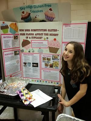 Carrie's Cupcake Science Fair Project Engineering Science Fair Projects, Science Project Board, Kids Science Fair Projects, Elementary Science Fair Projects, Science Fair Board, Science Fair Experiments, Book Cupcakes, Second Grade Science, Science Fair Project